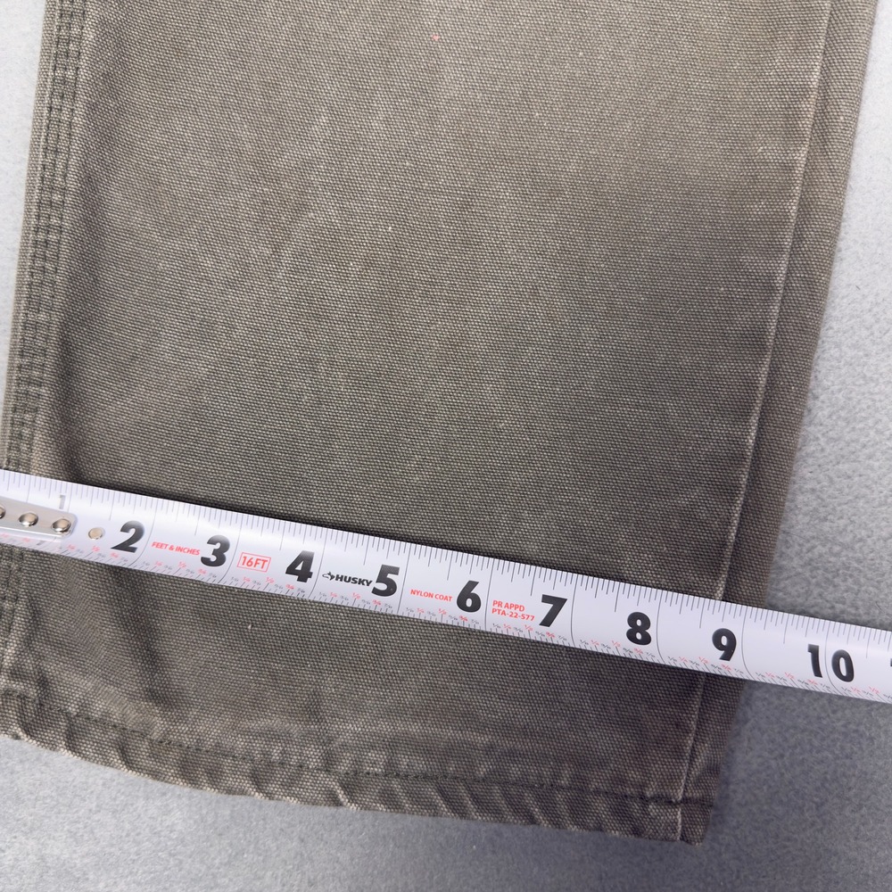 Dickies‎ 1939RMS Relaxed Fit Carpenter Pants Olive Green Gray Duck Canvas 36x32 - Picture 8 of 9